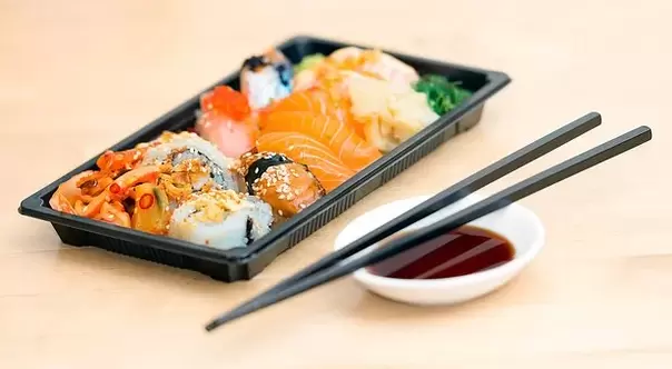 Platos de comida japonesa