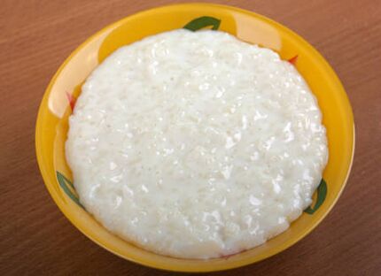 Gachas de arroz
